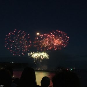 British Fireworks Championships with Plymouth Yacht Charter